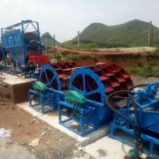 廣東茂（mào）名500t/h輪鬥洗砂機（jī）設備